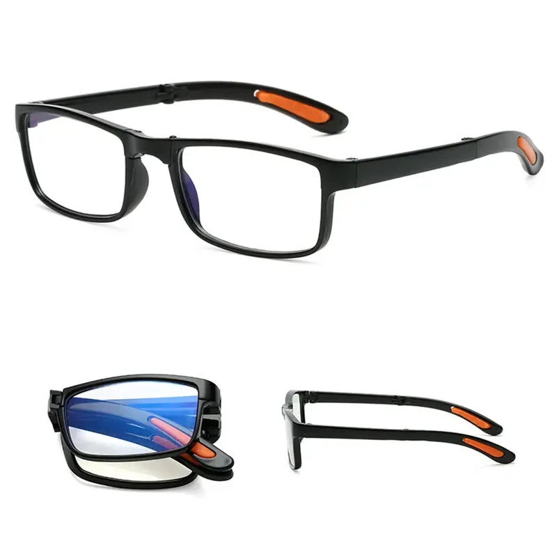 Classic Portable Folding Reading Glasses Ultralight Eyewear Anti-blue Light Presbyopia Glasses for Men Women Far Sight Glasses with Box Diopter +1.0 To +3.50 (image for) Classic Portable Folding Reading Glasses Ultralight Eyewear Anti-blue Light Presbyopia Glasses for Men Women Far Sight Glasses with Box Diopter +1.0 To +3.50